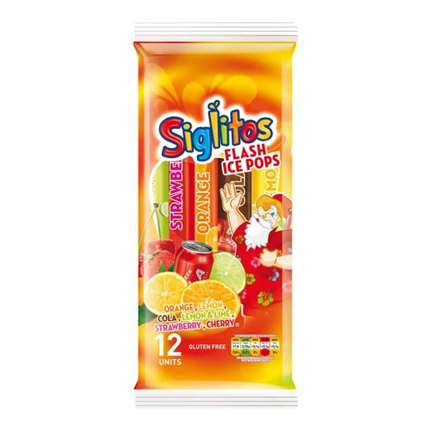 Siglitos flash ice pops 12x80ml - Buy at Real Tobacco