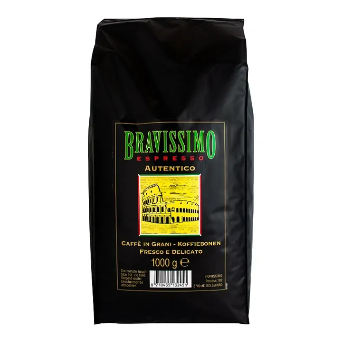 Bravissimo authentico coffee beans 1kg - Buy at Real Tobacco