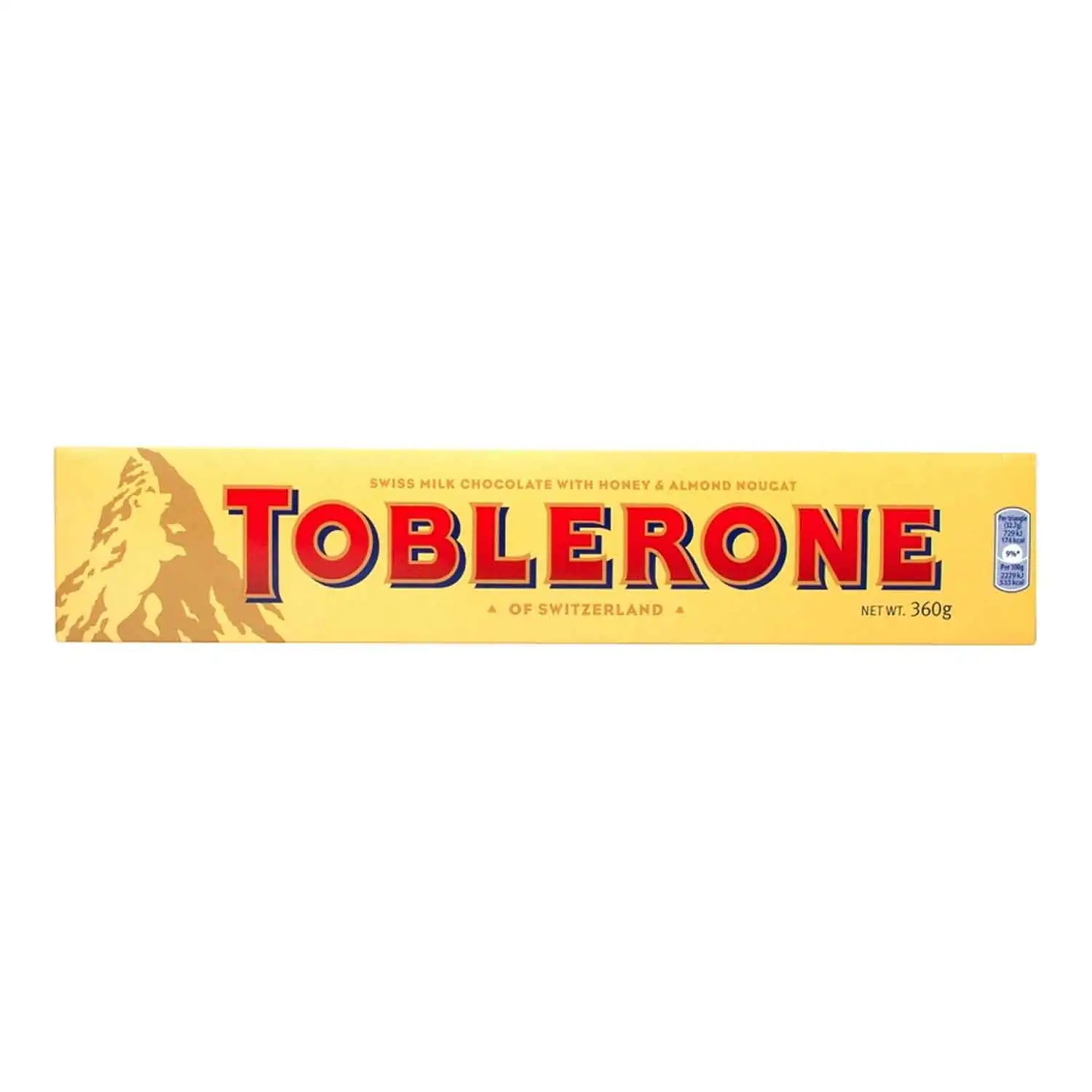 Toblerone lait 360g - Buy at Real Tobacco