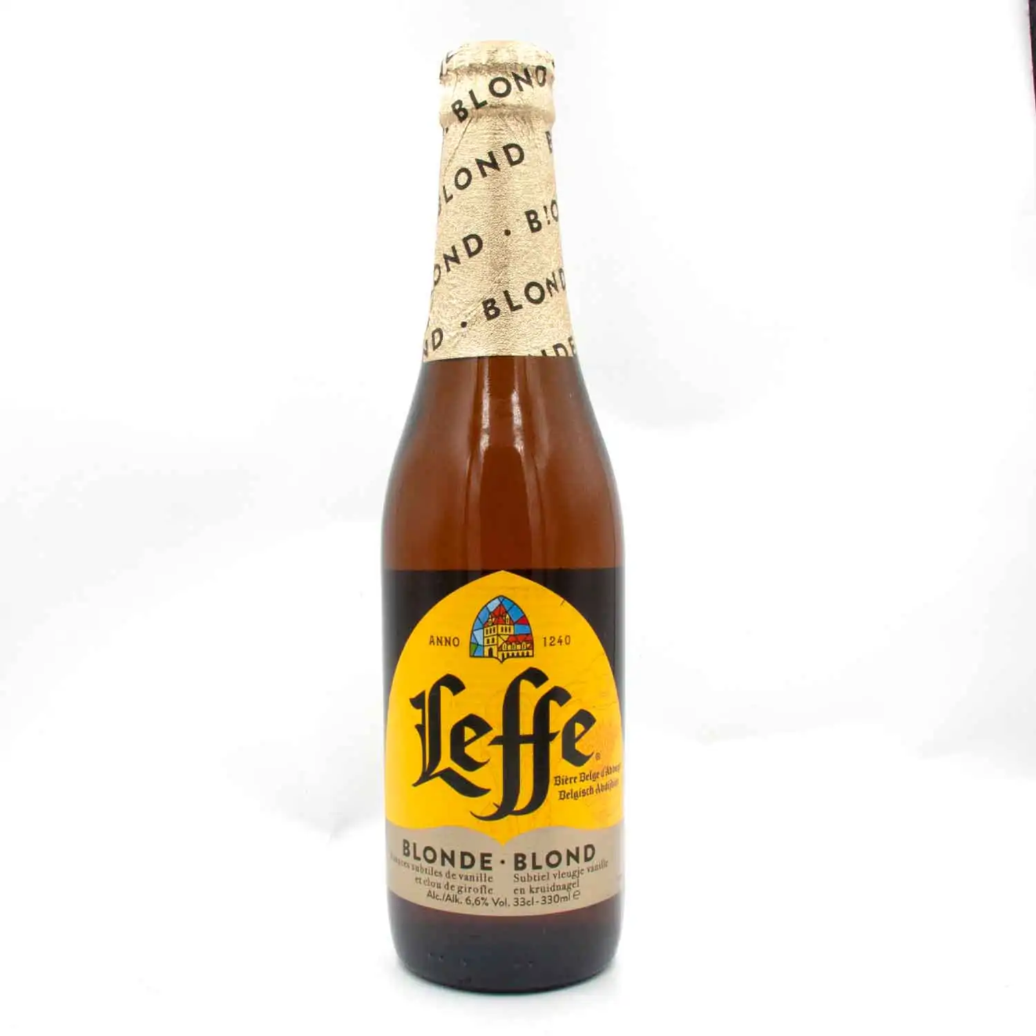 Leffe blond 33cl Alc 6,6% - Buy at Real Tobacco