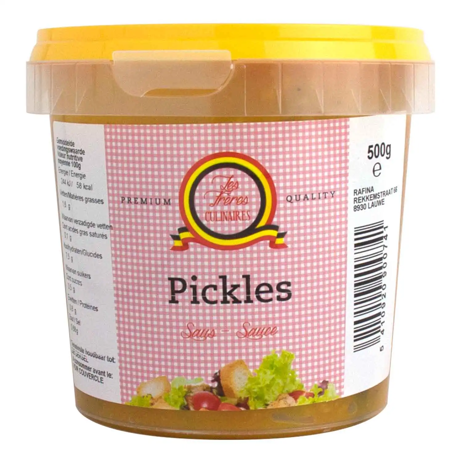 Les Frères Culinaires pickles 500g - Buy at Real Tobacco