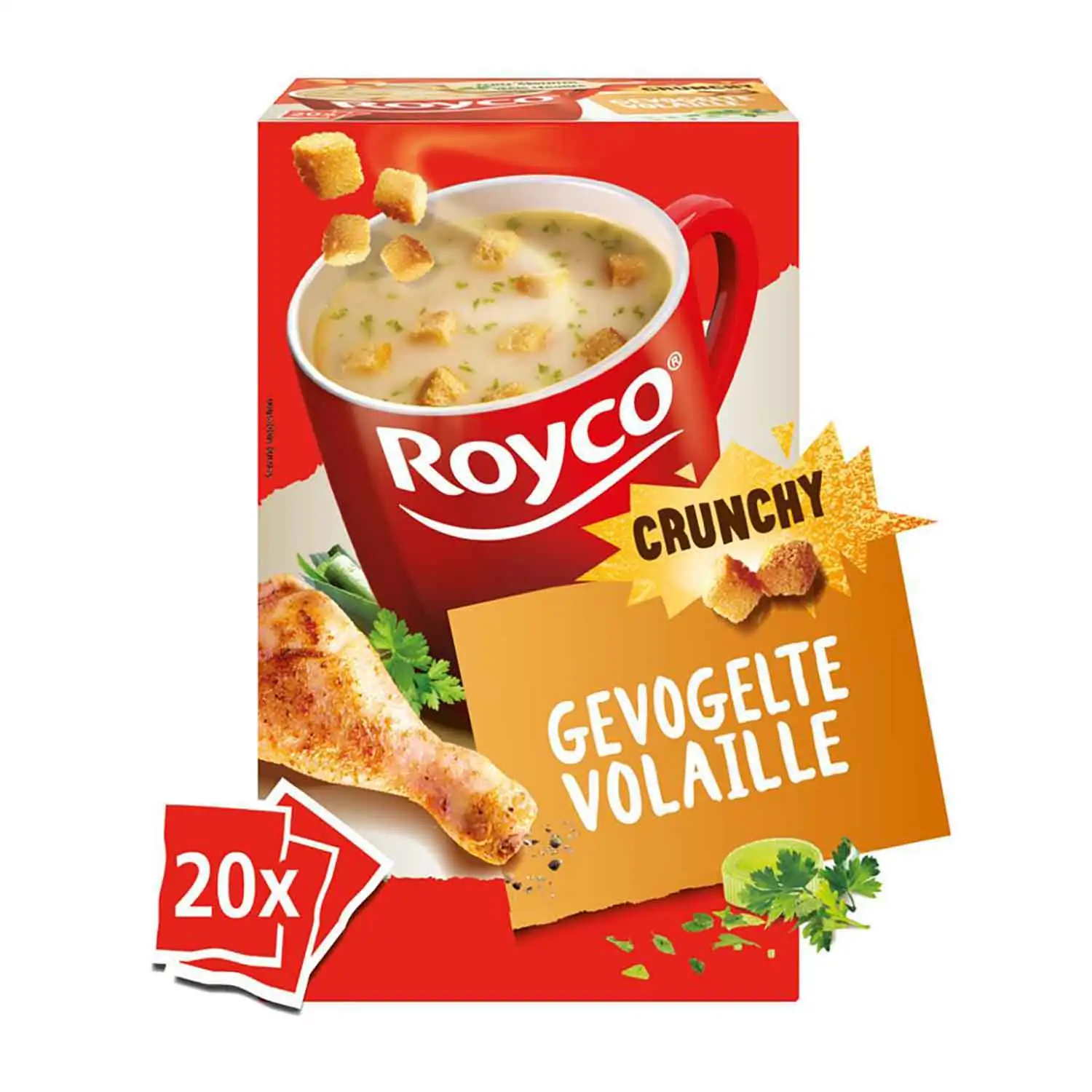 20x Royco crunchy volaille 20,5g - Buy at Real Tobacco