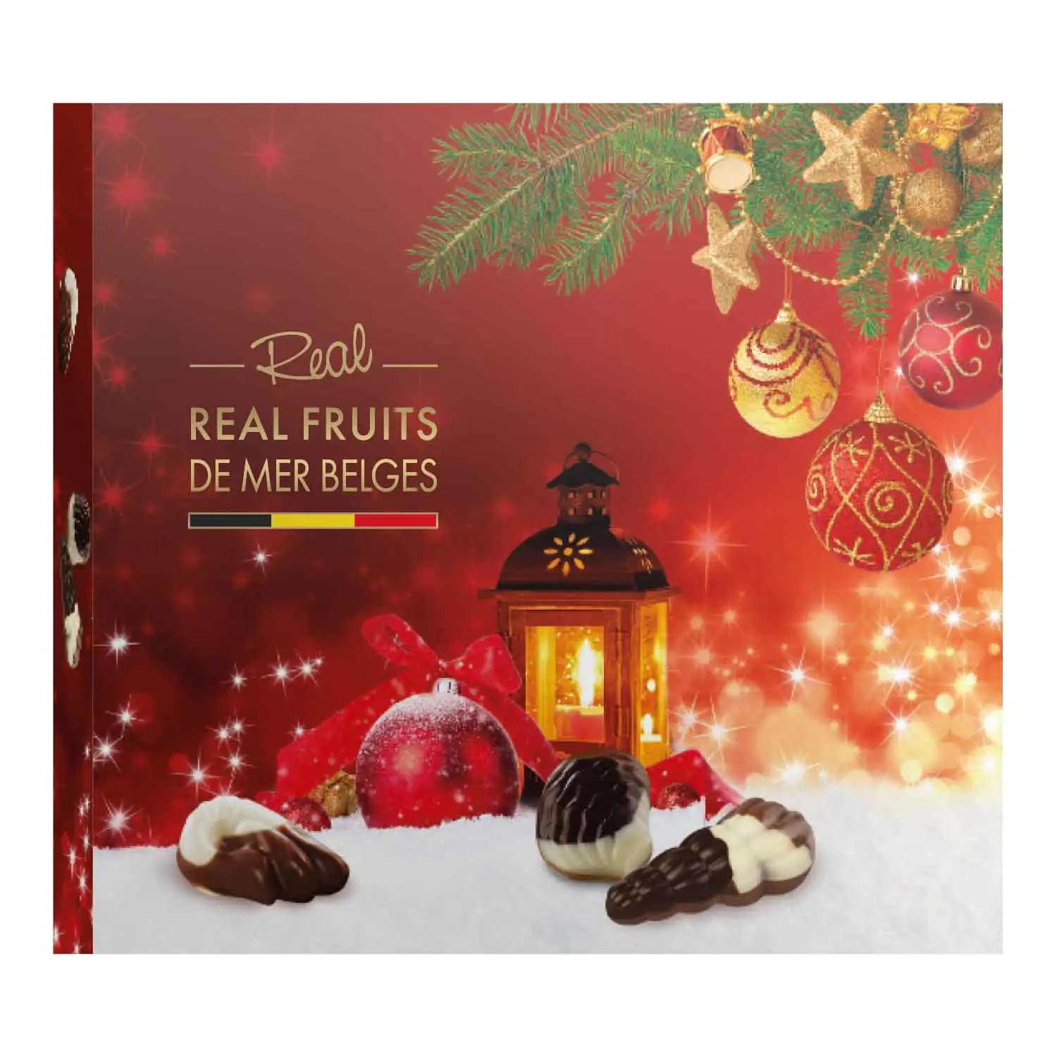 Real fruits de mer belges Noël 190g