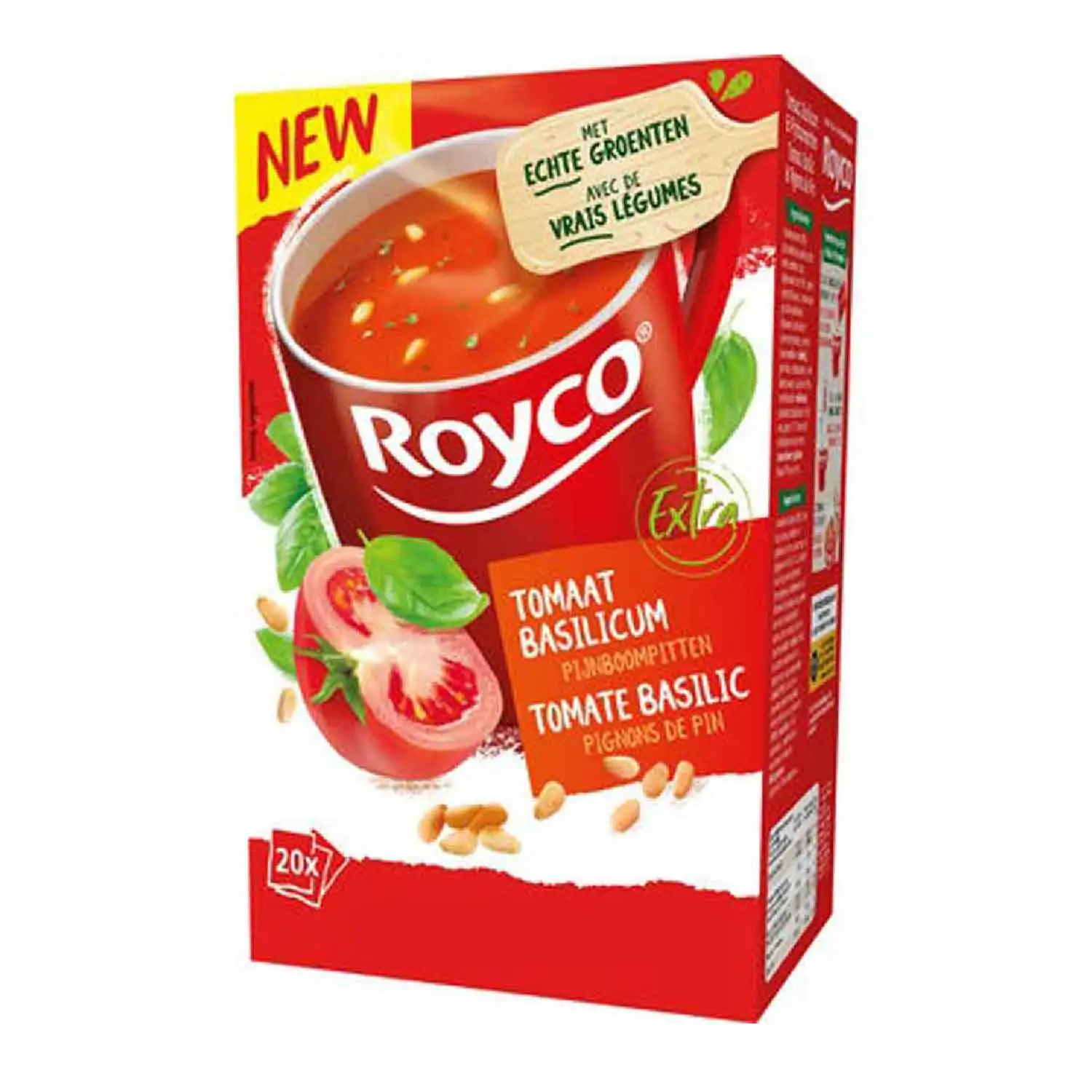 20x Royco classic tomate basilic 18g