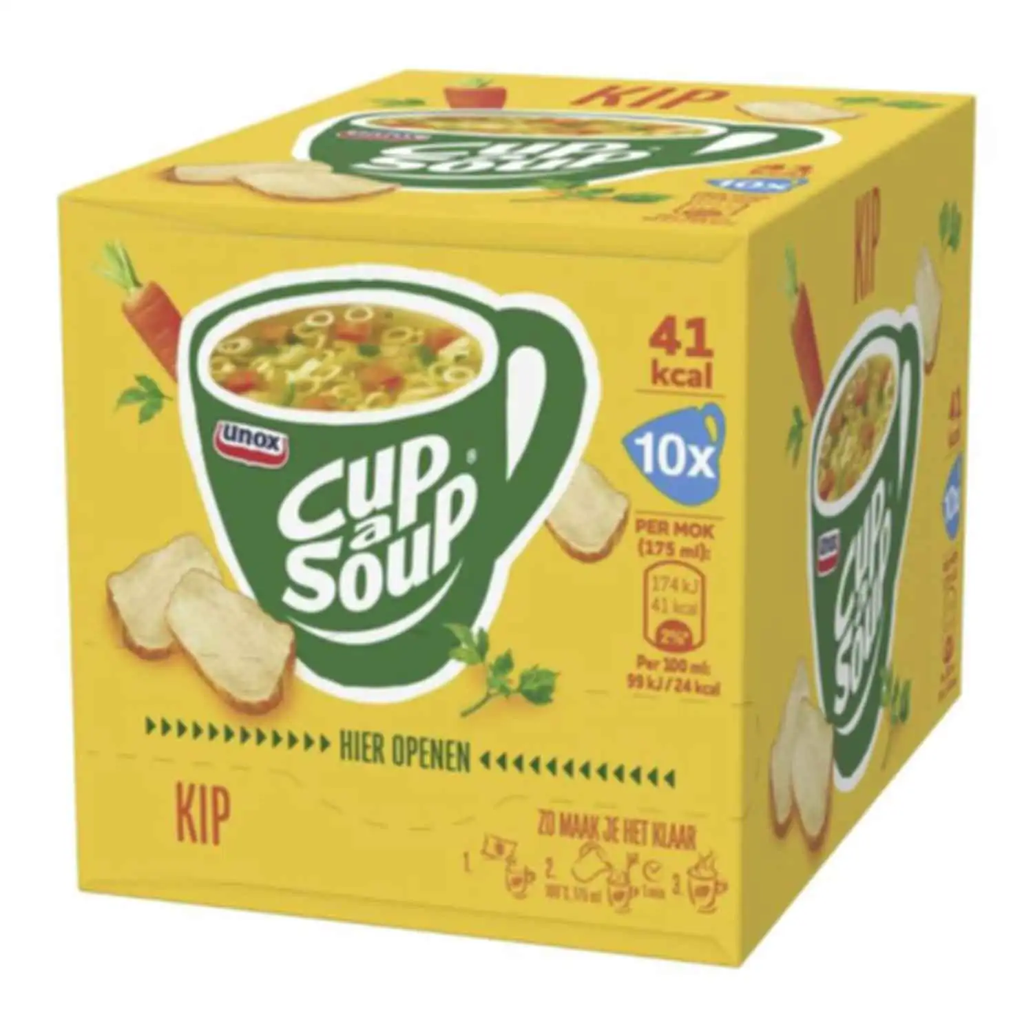 10x Cup a Soup chicken 12g