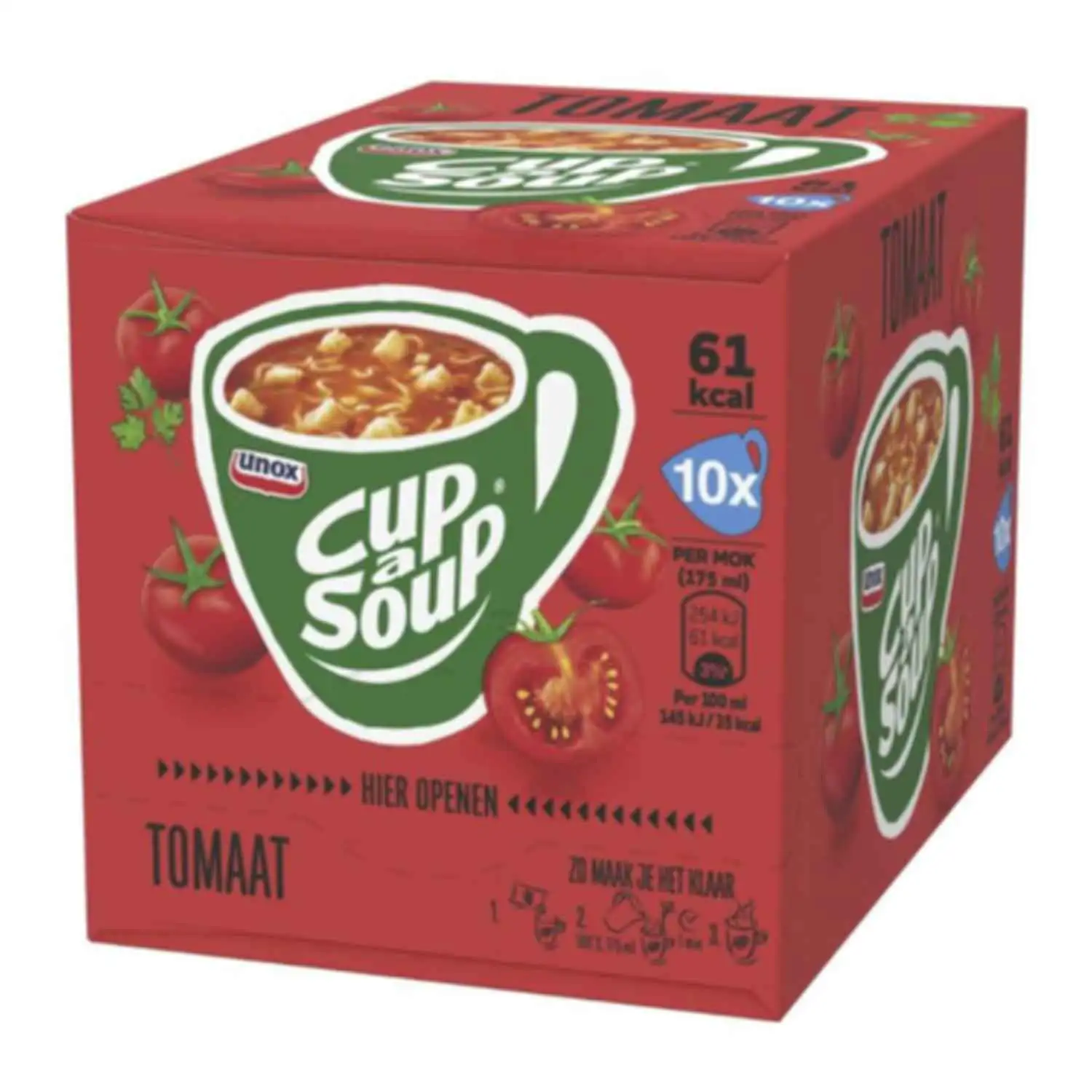 10x Cup a Soup tomato 18g