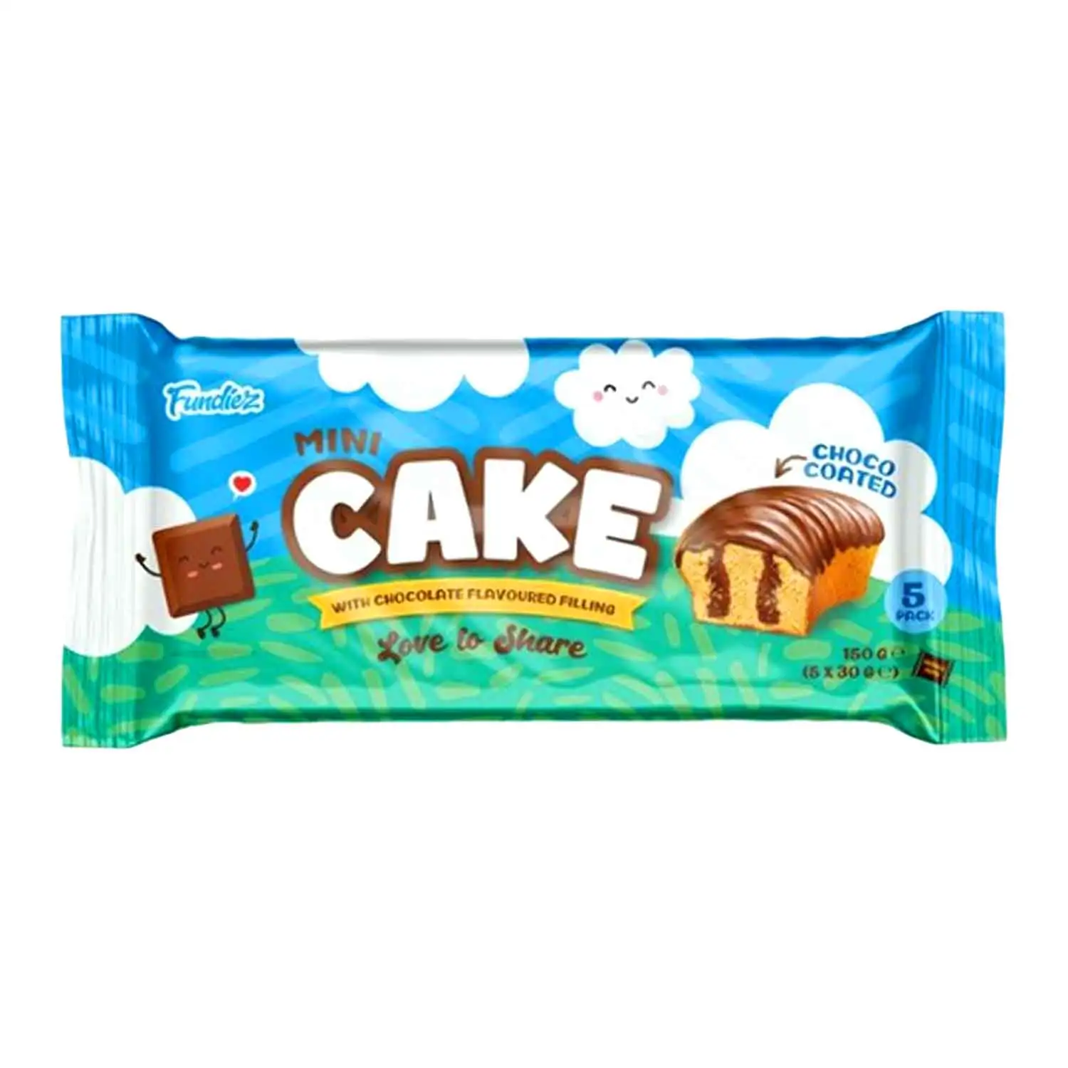 Fundiez mini cake chocolat 5x30g - Buy at Real Tobacco
