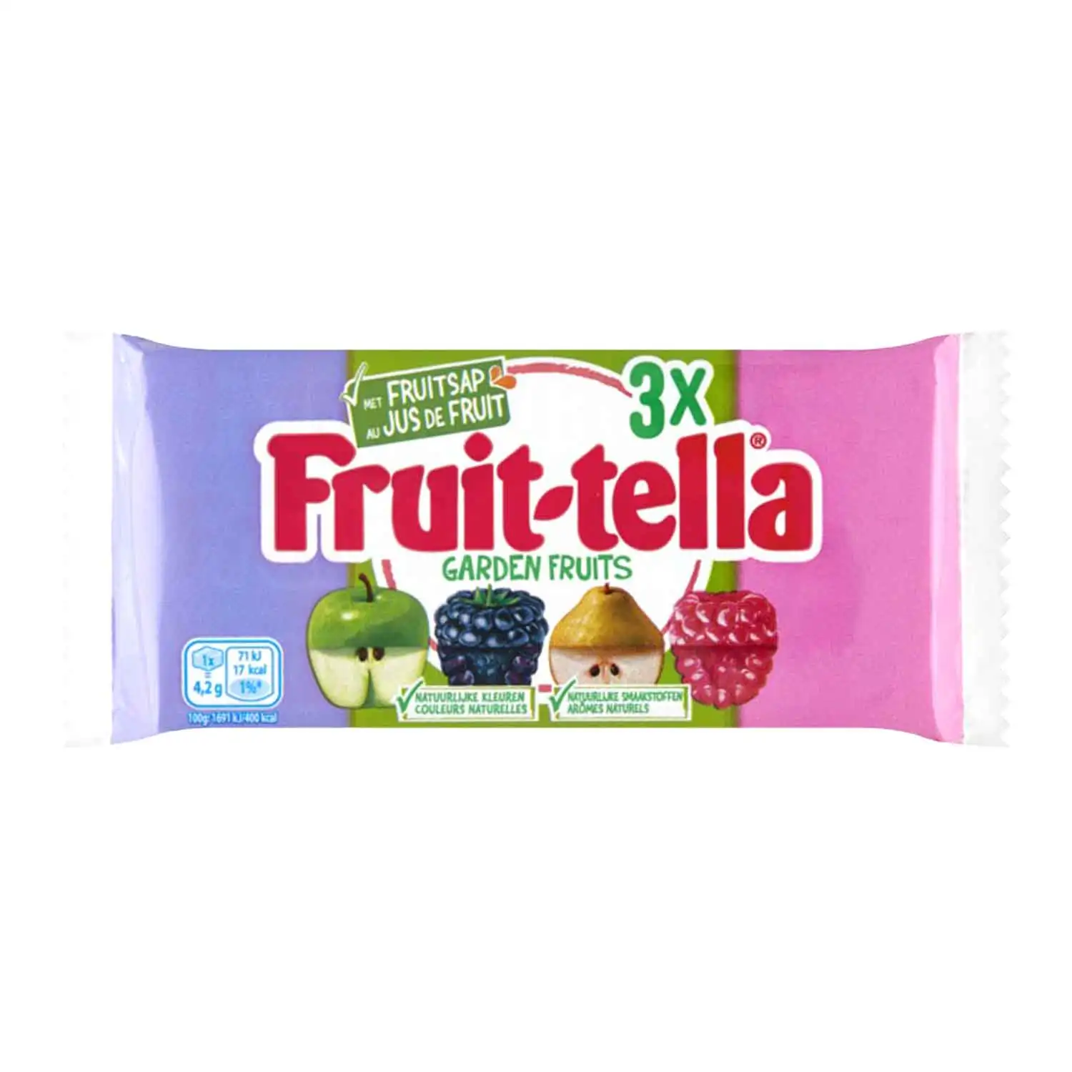 3x Fruit-tella garden fruit 41g - Buy at Real Tobacco
